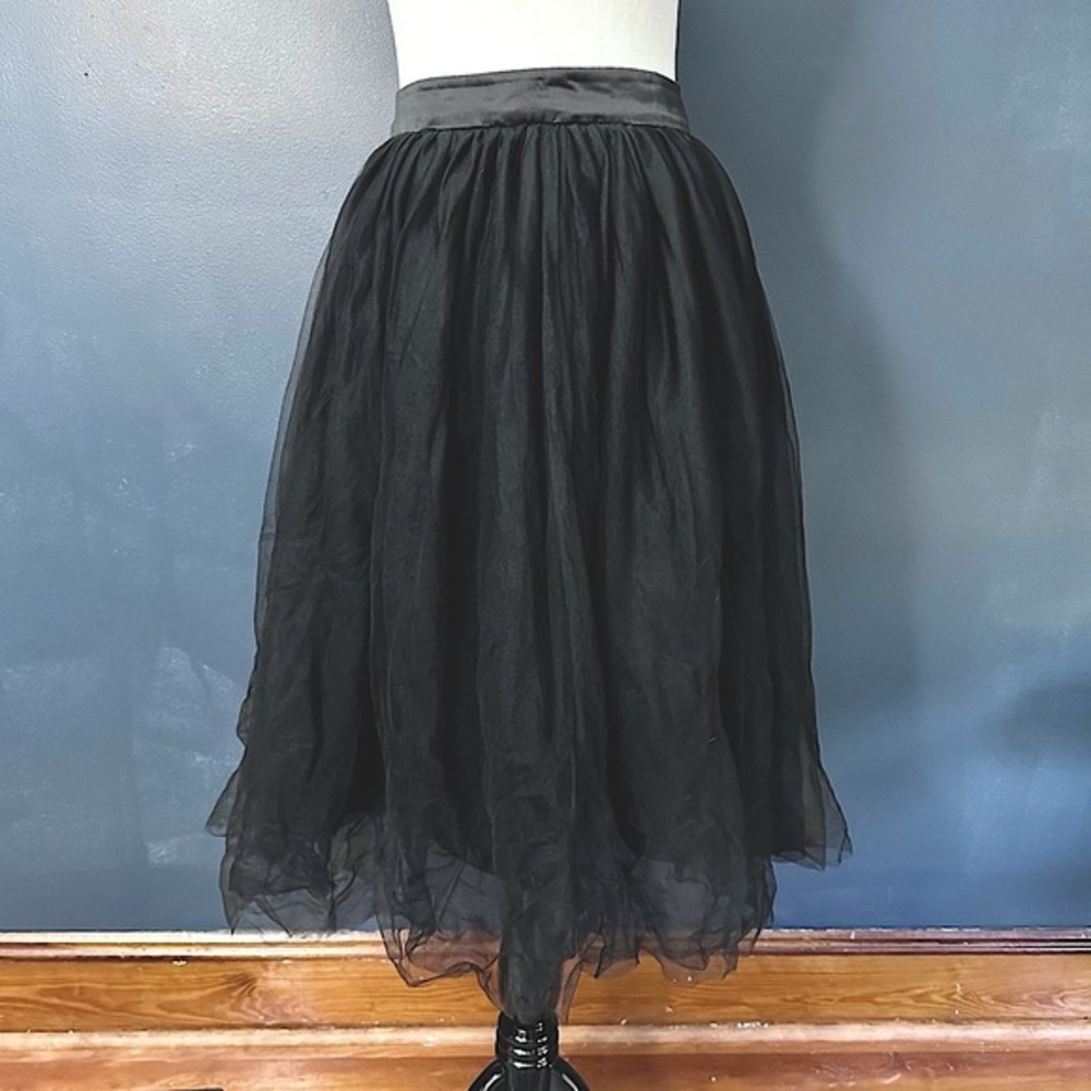Lindy Bop Black Tulle Skirt Size 12